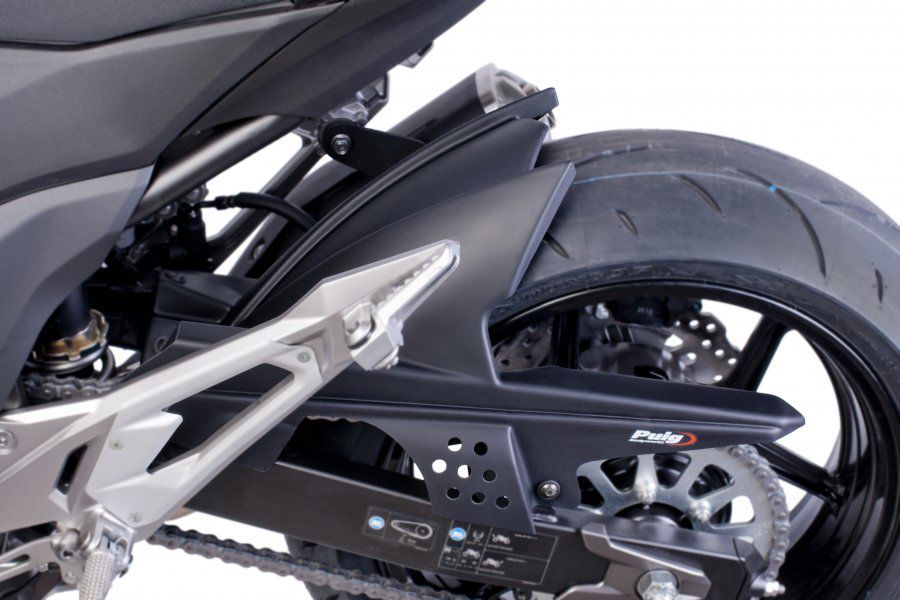 Achterspatbord Puig Mat Zwart Kawasaki Z800/Z800E '13-16