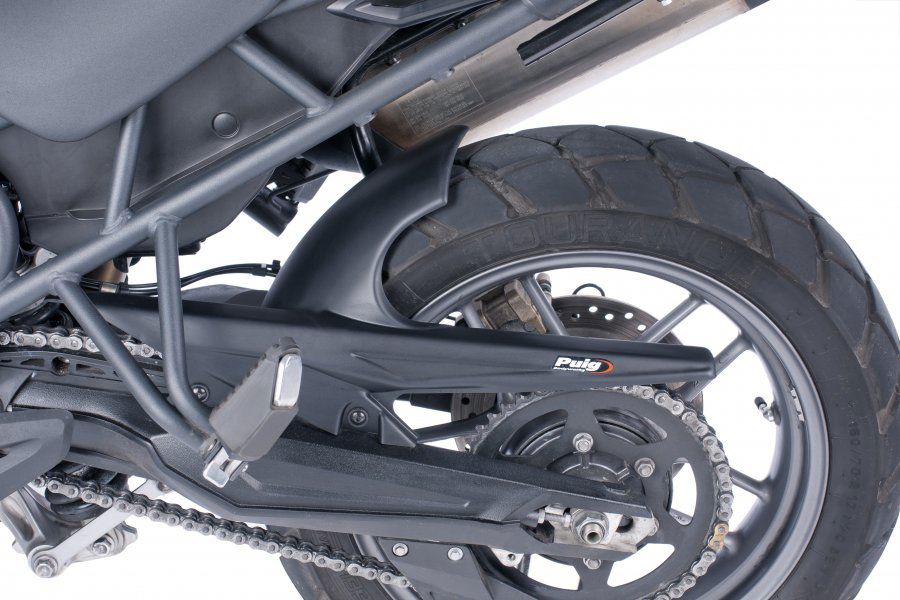 Puig Achterspatbord - Triumph Tiger 800 2010-2014 | Tiger 800XC 2011-2026 en meer - Carbon Look / Mat Zwart