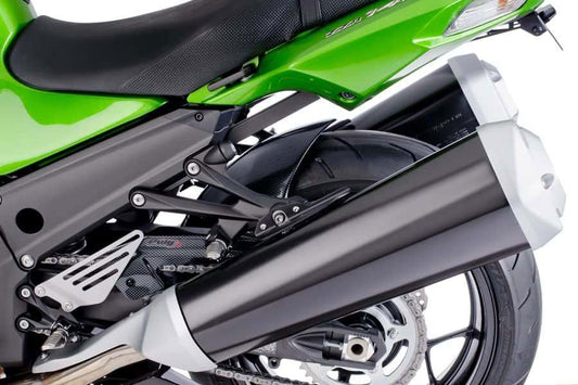 Achterspatbord Puig mat zwart Kawasaki ZZR1400 '12-