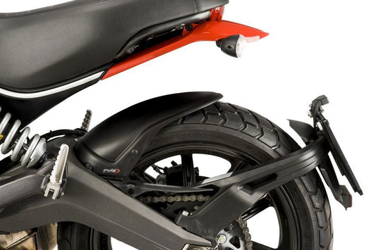Achterspatbord Puig Mat Zwart Ducati Diverse Scrambler Modellen