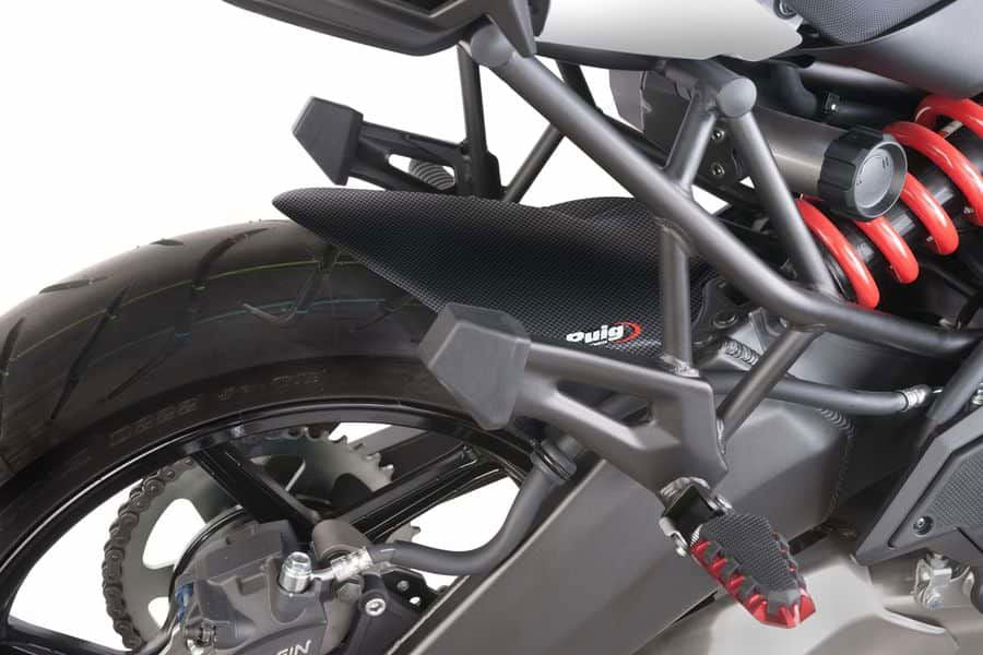 Achterspatbord Puig Carbon Look Kawasaki Versys 650 '07-