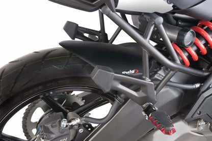 Achterspatbord Puig Carbon Look Kawasaki Versys 650 '07-