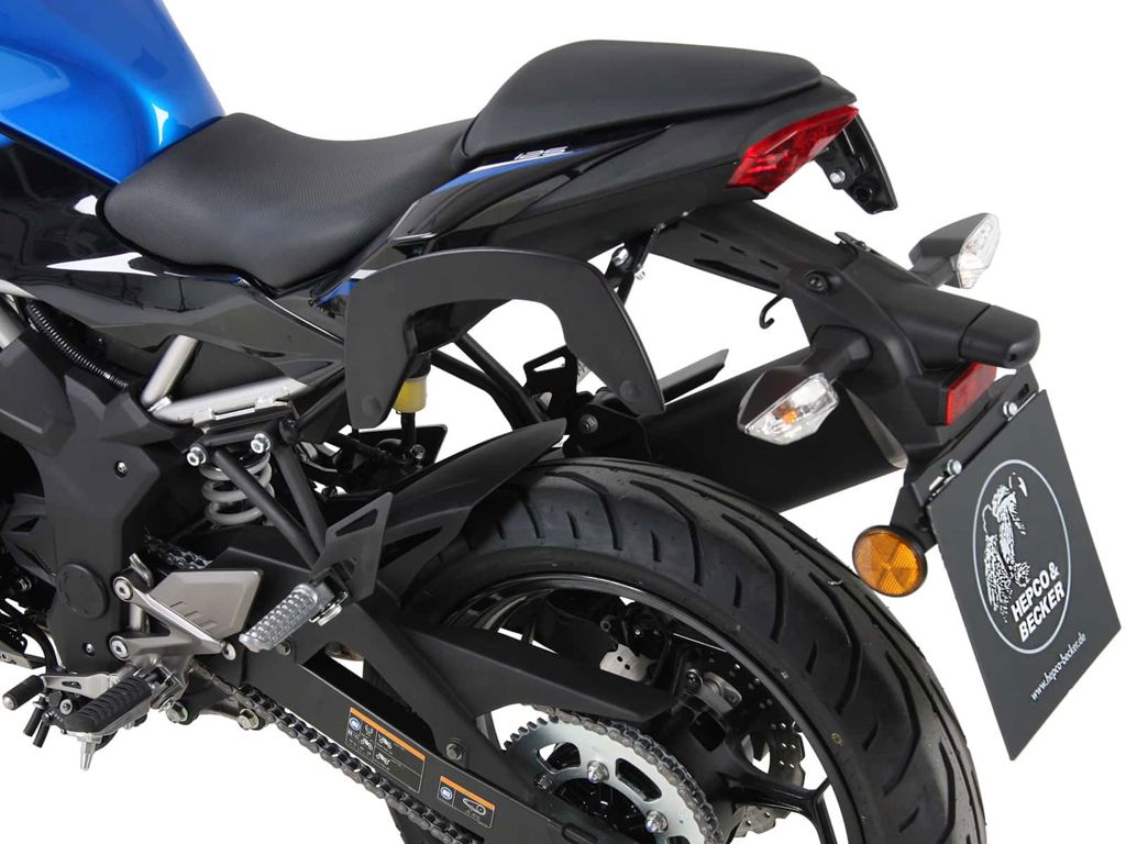 C-Bow Tasdragers Zwart Hepco&Becker Kawasaki Z125'18+