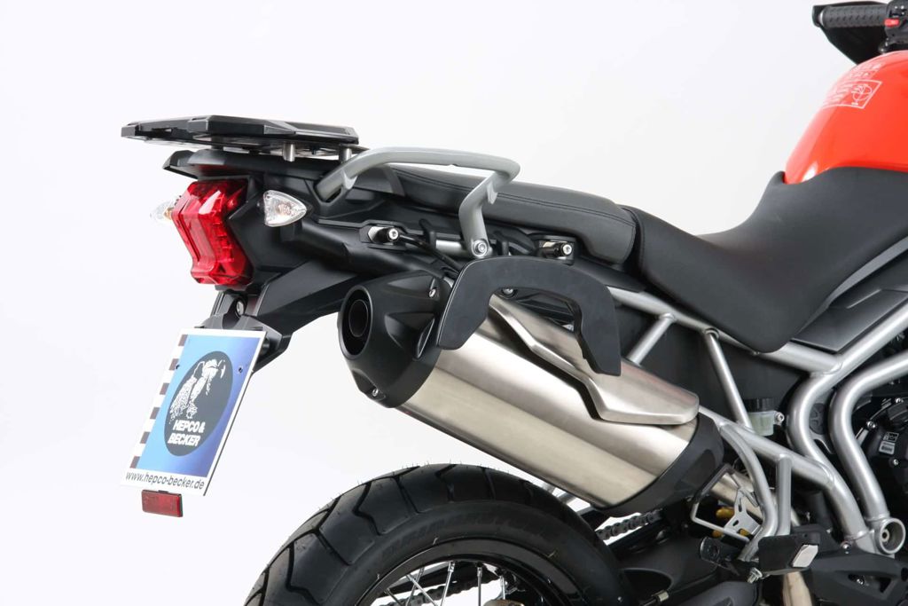 C-Bow tasdragers zwart Hepco&Becker Triumph TIGER 800 XC / XCX / XCA  '15-17