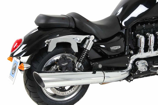 C-Bow tasdragers chroom Hepco&Becker Triumph ROCKET III Classic '04-'10 / Roadster '11-'17