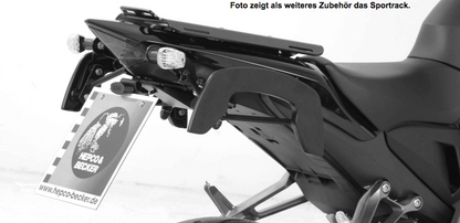 C-Bow tasdragers zwart Hepco&Becker Honda CB1000R 2008-2017, speciaal voor R&G kentekenplaathouder