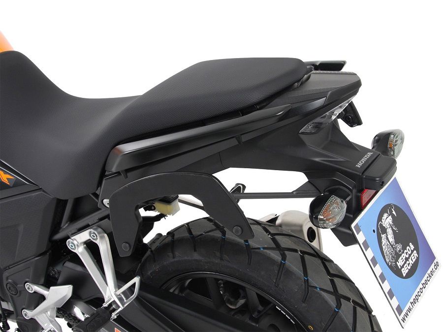 C-Bow tasdragers antraciet Hepco&Becker Honda CB500X '19-'23