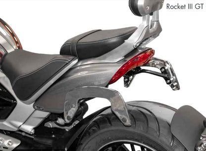 C-Bow Tasdragers Chroom Hepco&Becker Triumph Rocket Iii R / Gt '20+