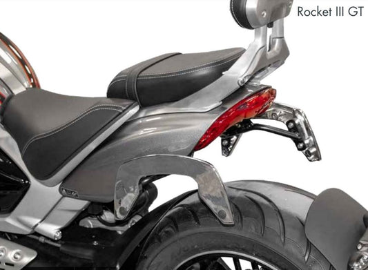 C-Bow Tasdragers Chroom Hepco&Becker Triumph Rocket Iii R / Gt '20+