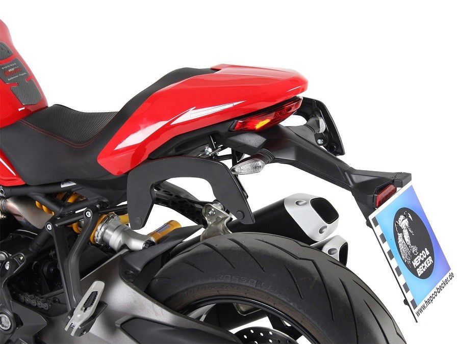 C-Bow Tasdragers Zwart Hepco&Becker Ducati Monster 1200S '17+