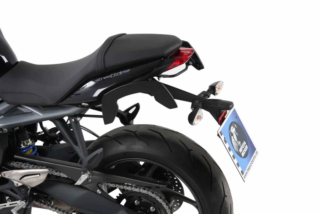 C-Bow tasdragers zwart Hepco&Becker Triumph STREET TRIPLE 675/R '07-12