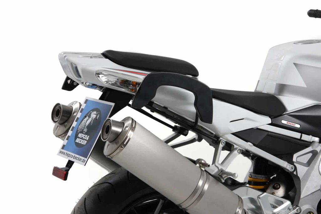 C-Bow tasdragers zwart Hepco&Becker Aprilia TUONO/ Factory '09-11