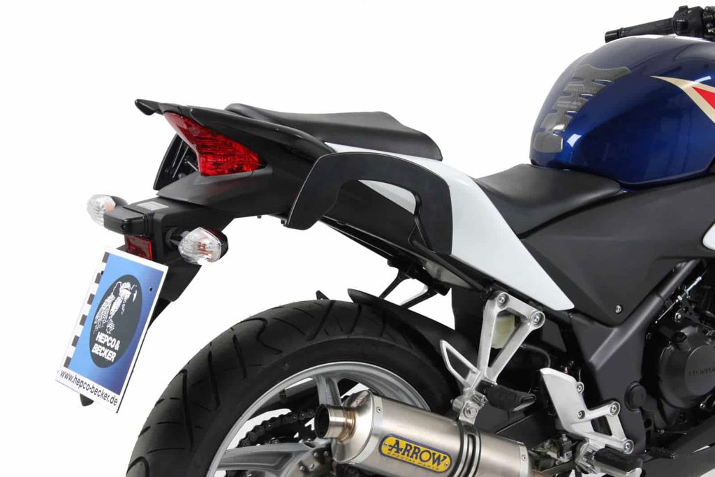 C-Bow tasdragers zwart Hepco&Becker Honda CBR250R '11-16
