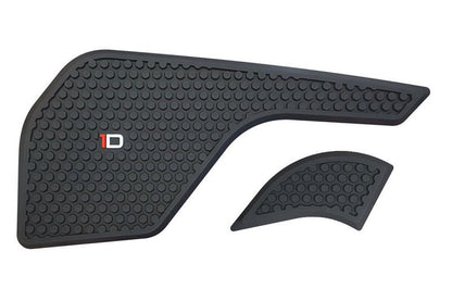 Tank Protector/Grip Stickers Zwart Puig Triumph Tiger 1200 Modellen