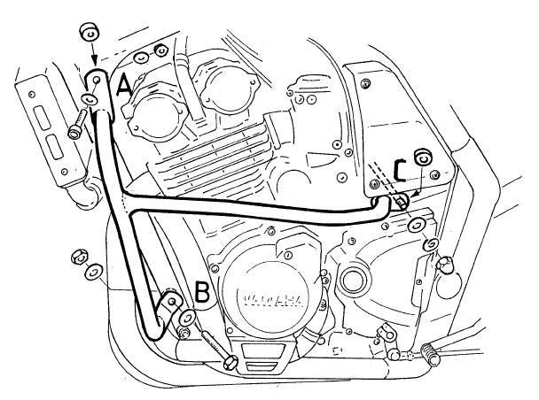 Valbeugel Zwart Hepco&Becker Yamaha Fzs600 '98-'03