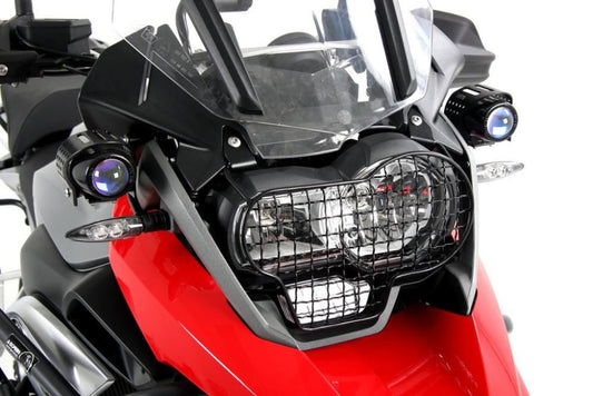 Mooie headlight grille Hepco&Becker voor BMW R1200GS LC 2013