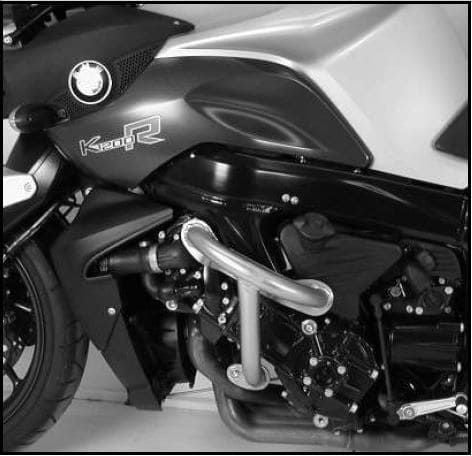 Valbeugel zwart Hepco&Becker BMW K1200R '05-08 / 1300R '09-16