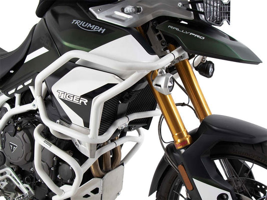Valbeugel Boven Solid (Tank Guard) Wit Hepco&Becker Triumph Tiger 850 Sport '21-
