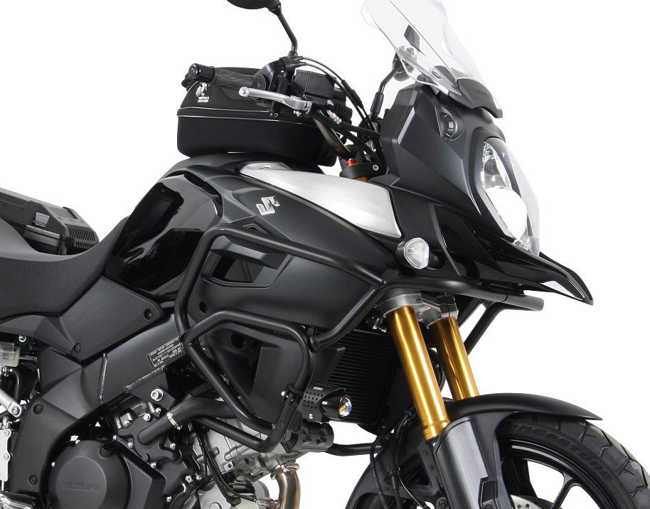Valbeugel zwart (tank) Hepco&Becker voor Suzuki DL1000 '14-16