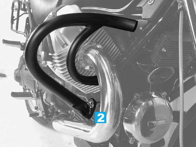 Valbeugel zwart Hepco&Becker Moto Guzzi C940 Bellagio '07- /Aquila Nera '06-