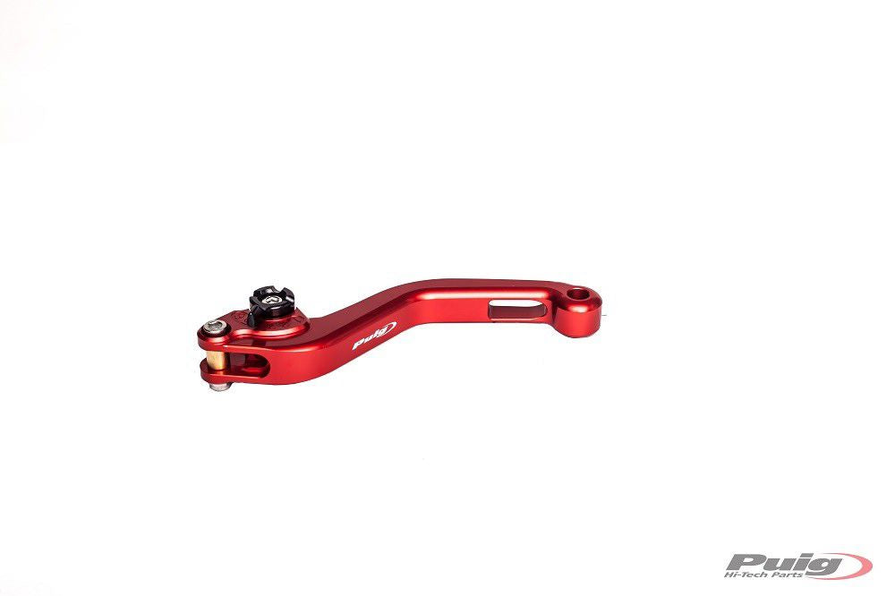 Puig 3.0 Korte Koppelingshendel – CNC Aluminium Motorhendel - Universeel Passend - TÜV Goedgekeurd