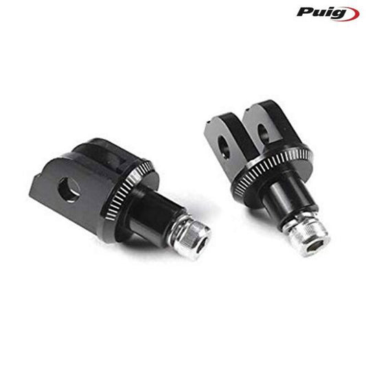 Voetsteunadapters voorzijde van Puig voor diverse Kawasaki modellen