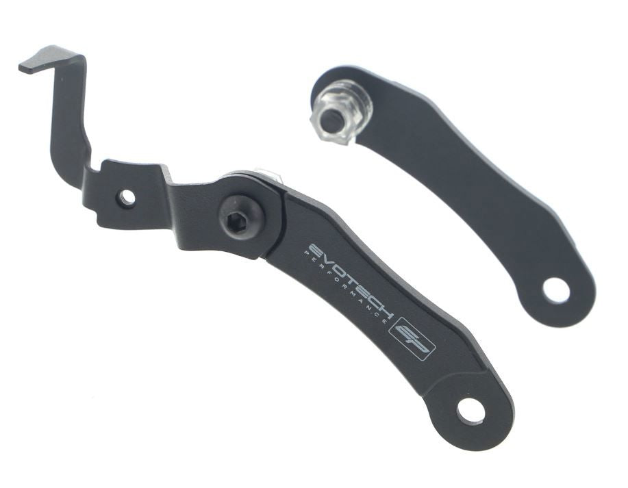 Afdekplaatjes duo voetsteunen Evotech Performance Yamaha MT-07 '18-24