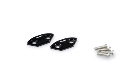 Spiegelafdekplaatjes zwart Puig Yamaha YZF-R6 '06-16