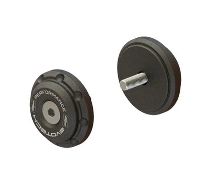 Bar Ends (Set) Zwart Evotech Performance Triumph Street Triple R 765 '23- (Met Bar End Spiegels)