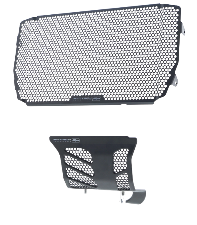 Radiator And Engine Guard Protector Set Evotech Performance Ducati Hypermotard 821 Sp '13-15