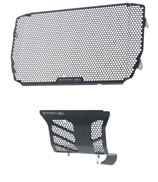 Radiator And Engine Guard Protector Set Evotech Performance Ducati Hypermotard 821 Sp '13-15