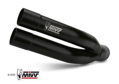 Mivv Double Gun Zwart Rvs Demper Suzuki Gsx-S1000 / F '15-20