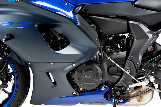 Engine cover set 3-delig met FIM keur Puig Yamaha YZF-R7 '22-25