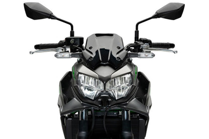 Puig Naked Front Spoiler - Kawasaki Z650 2020-2026 | Z650S 2026 - Carbon Look / Mat Zwart