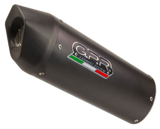 Slip-on demper GPR Furore EVO4 Nero Kawasaki Z900E (70kw) '21-