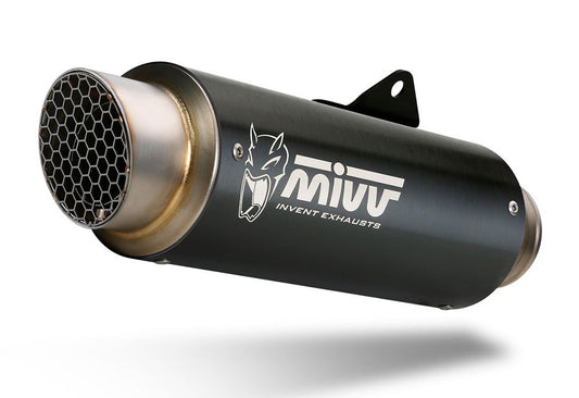 MIVV GP PRO black RVS KTM Duke 125/390 / RC390 '17-