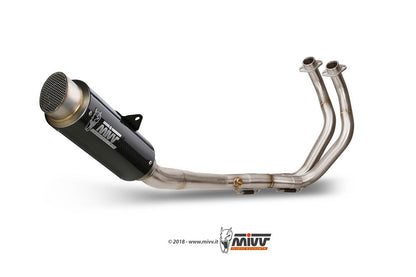Mivv 2-1 Systeem Met Gp Pro Carbon Yamaha Mt-07 '21-23 (1 Lambda)