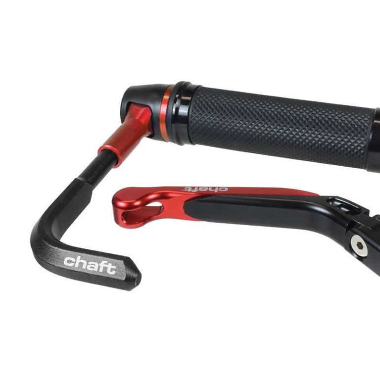 Hendel protector set links/rechts Chaft rood
