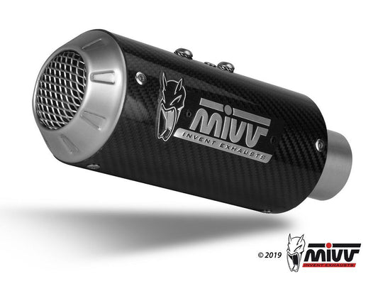 MIVV systeem met MK3 carbon Kawasaki Ninja 650 / Z650 '17-22 (1 lambda)