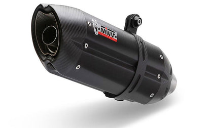 MIVV Uitlaat - Honda NC750X 2016-2024 - Suono - RVS / Zwart RVS