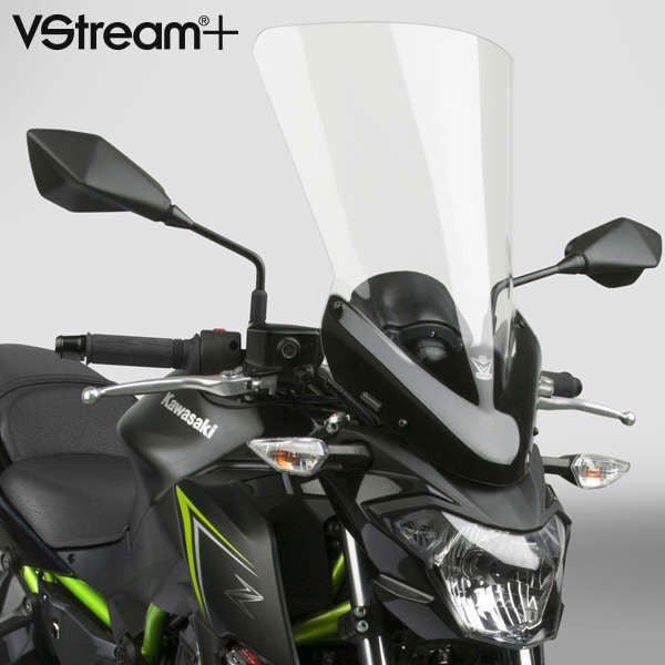 Vervangingsruit Touring Transparant National Cycle Kawasaki Z650 '17-19