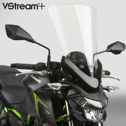 Vervangingsruit Touring Transparant National Cycle Kawasaki Z650 '17-19