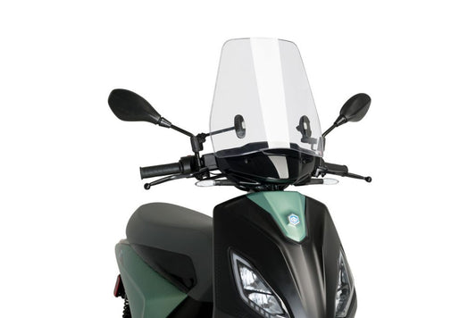 Windscherm scooter model Urban Puig Piaggio 1 '22- transparant