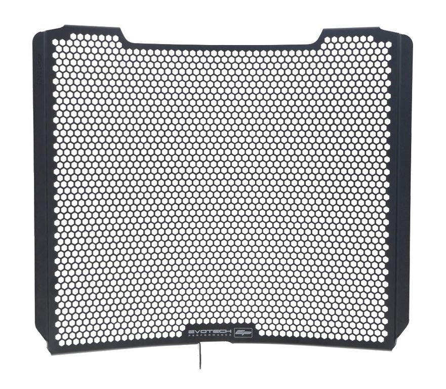 Radiatorcover zwart Evotech Performance Kawasaki ZX6-R 636 ’19-21