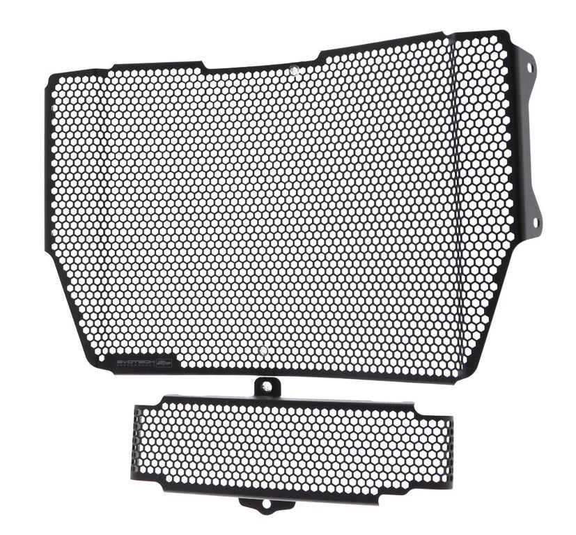Radiator/Oliekoeler Cover Set Zwart Evotech Performance Triumph Speed Triple Rs '18-20