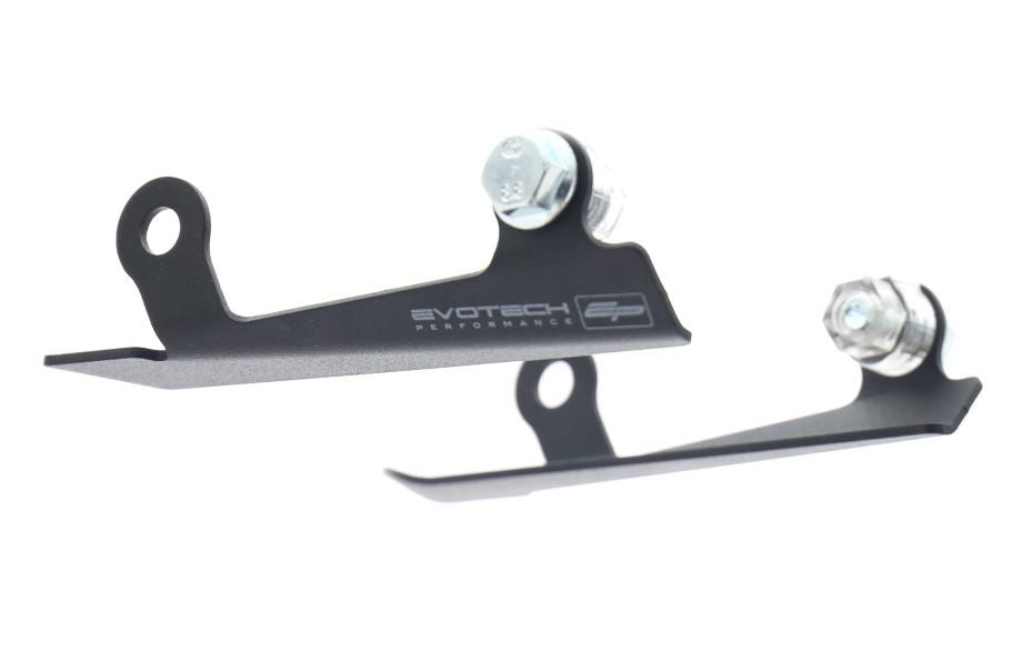 Afdekplaatjes duo voetsteunen Evotech Performance Triumph Street Triple R '17-19