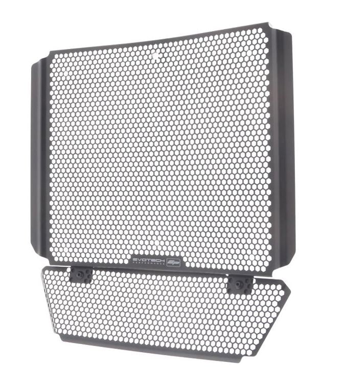Radiator / Uitlaatbochten Cover Set Zwart Evotech Performance Aprilia Rs660 '25-