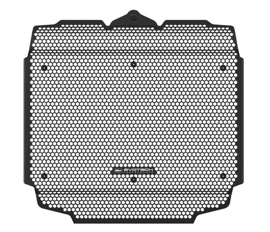 Radiatorcover zwart Evotech Performance Moto Guzzi V100 Mandello '22-