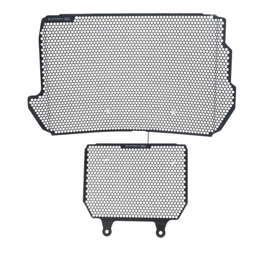 Radiatorcover Set Zwart Evotech Performance Yamaha R1 '15-19