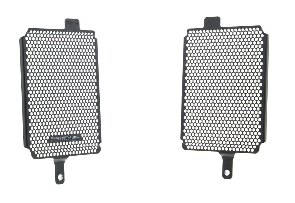 Radiatorcover set zwart Evotech Performance BMW R1250GS LC Adventure '19-